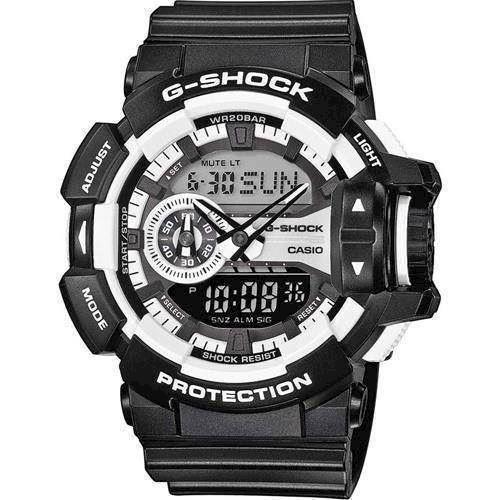 Image of GA-400-1AER Casio G-Shock ur - sort med hvidt